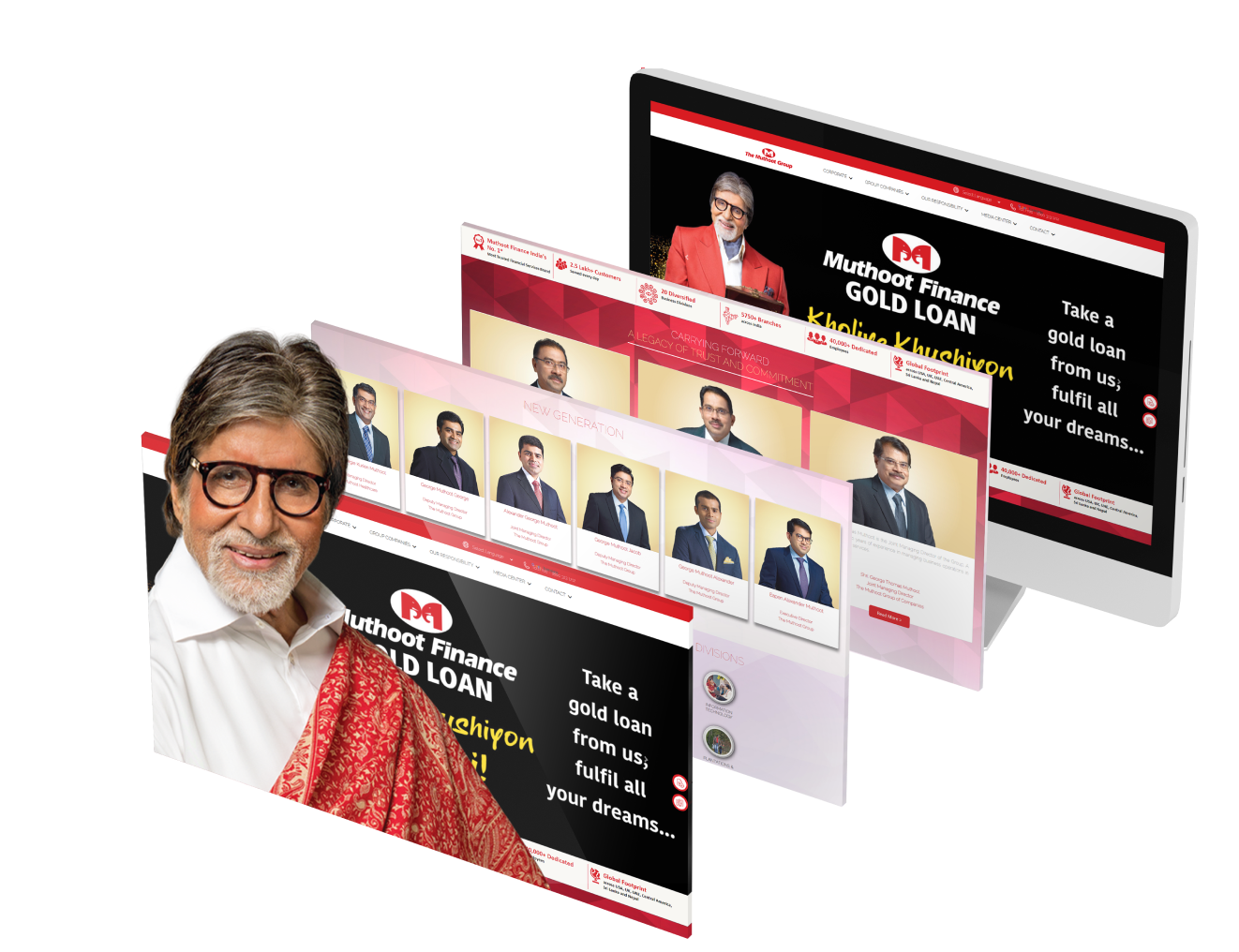 Muthoot Group Multi Device Mockup