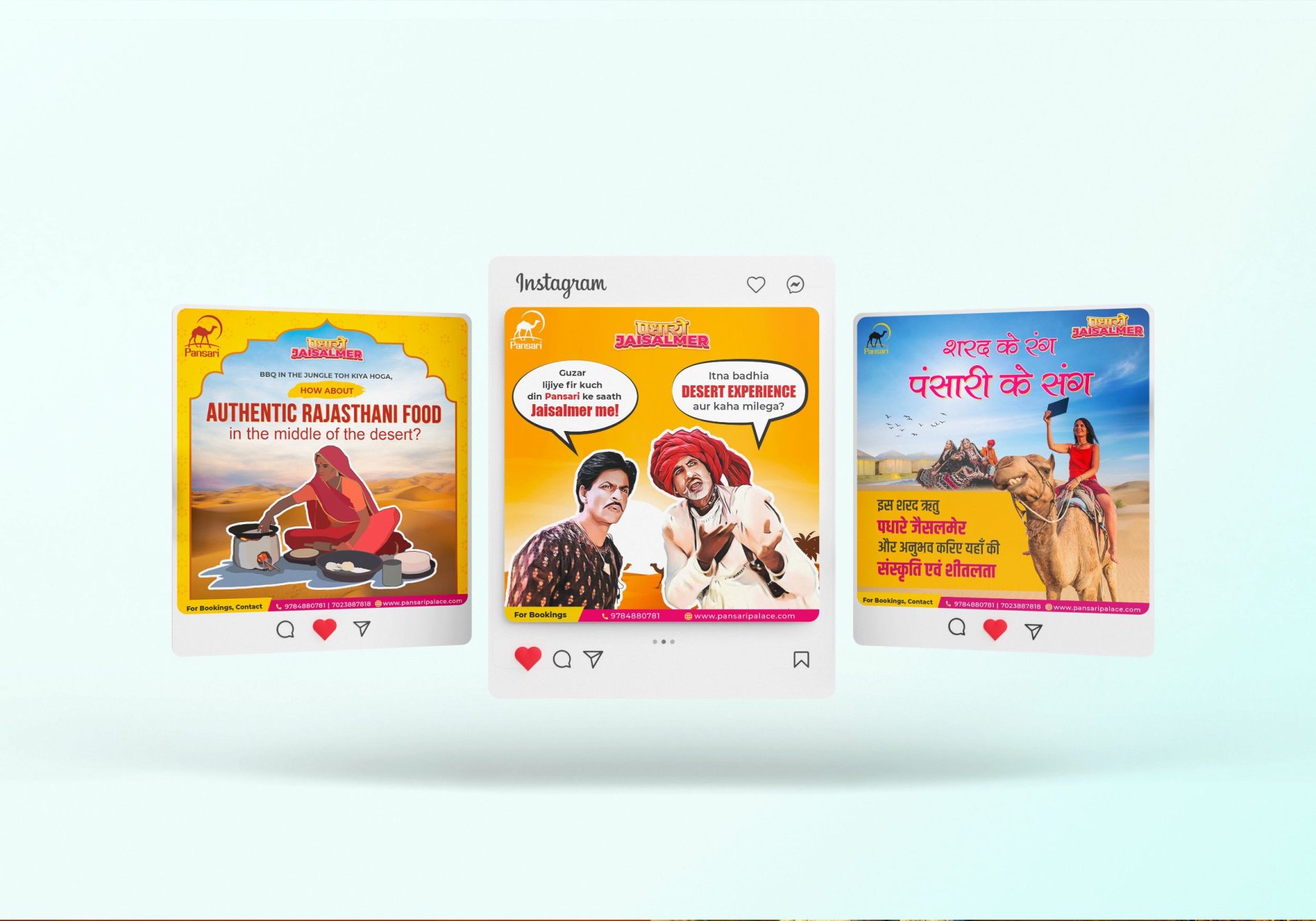 Pansari - Social Media Creative Campaign