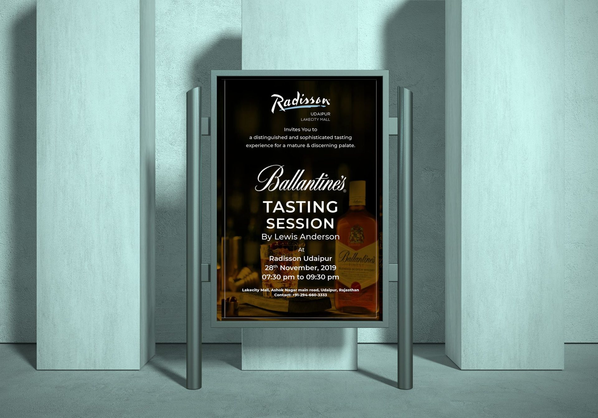 Radisson Udaipur Campaign Poster