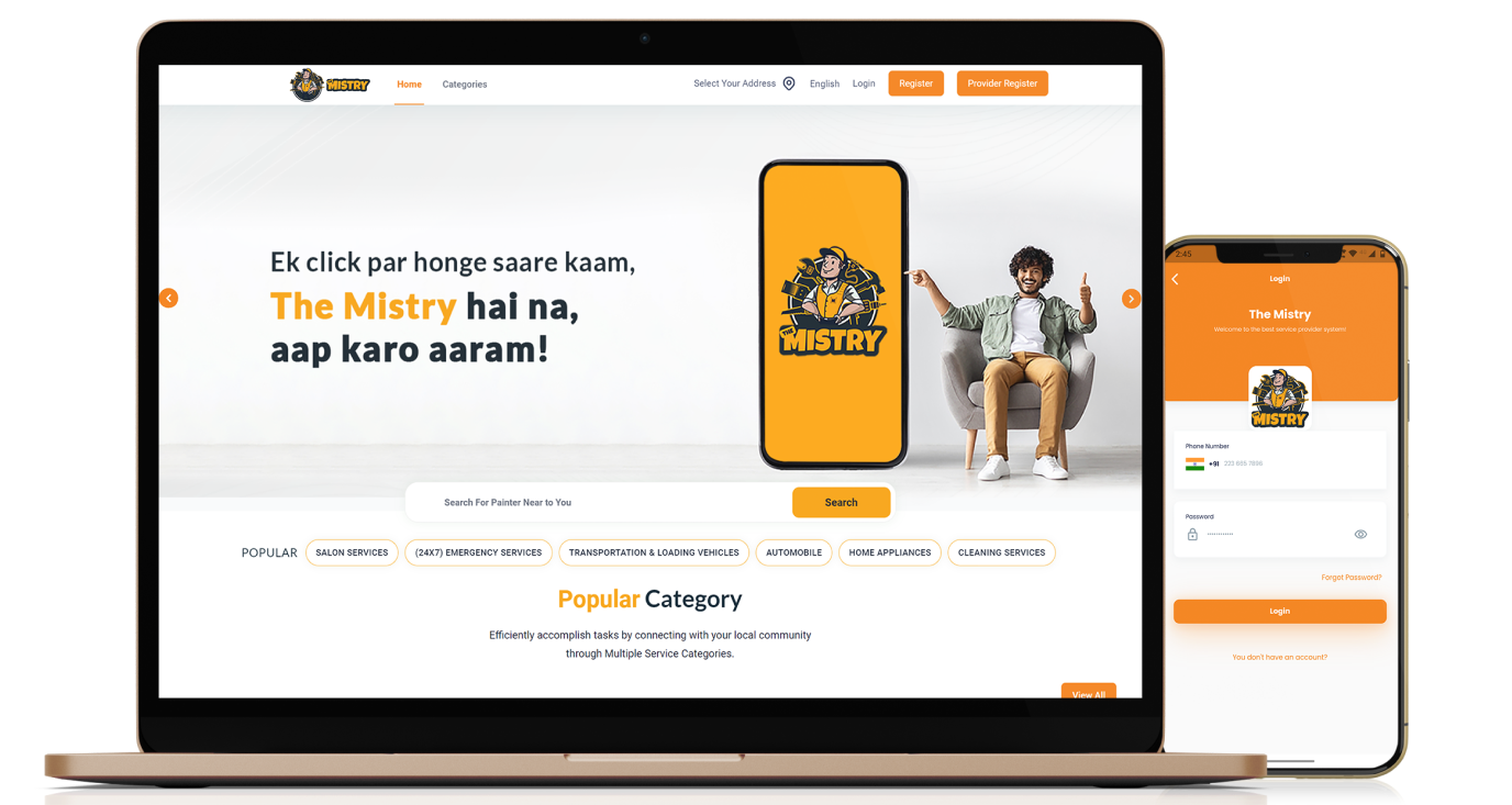 The Mistry Mobile App